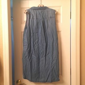 J. Crew Factory Dresses - J.Crew factory sleeveless denim dress J. Crew Factory Dresses - J.Crew factory sleeveless denim dress